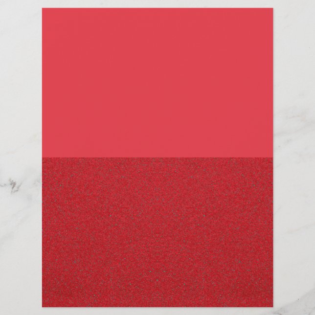 Custom Tomato Red Noise-Effect Flyer (Front)