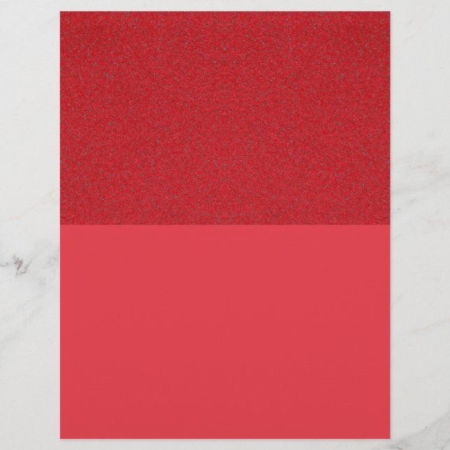Custom Tomato Red Noise-Effect Flyer (Front)