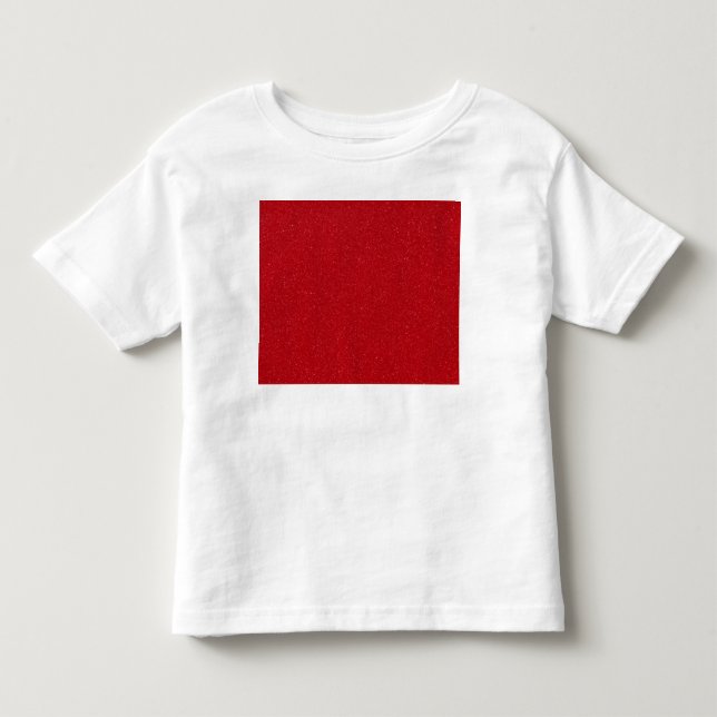Custom Tomato Red Toddler Tee (Front)