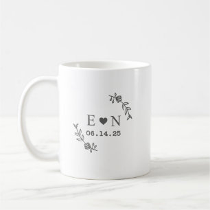 Custom tote bag, Bridesmai gifts tote bag,Embroide Coffee Mug