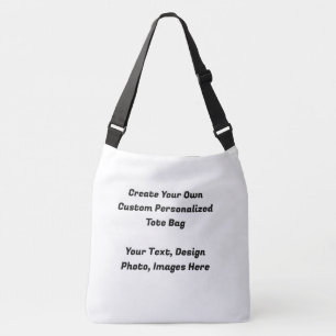 Custom Tote Bag - Personalised Crossbody Design