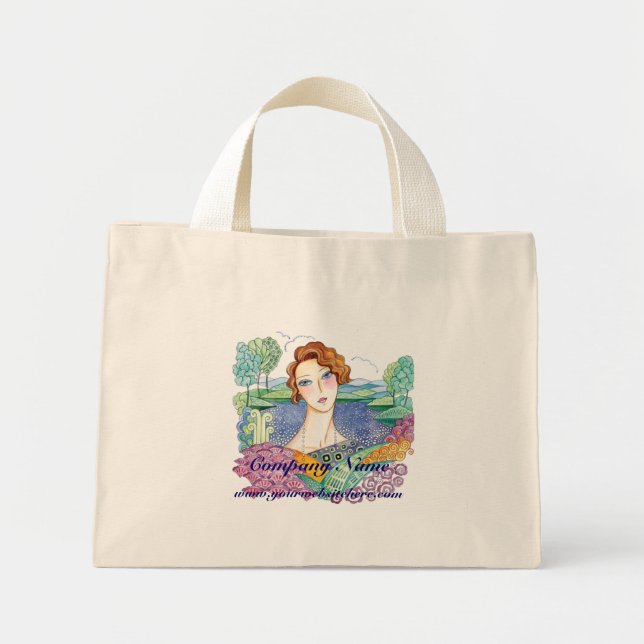 Custom Tote Bag, Personalised Tote Bag (Front)