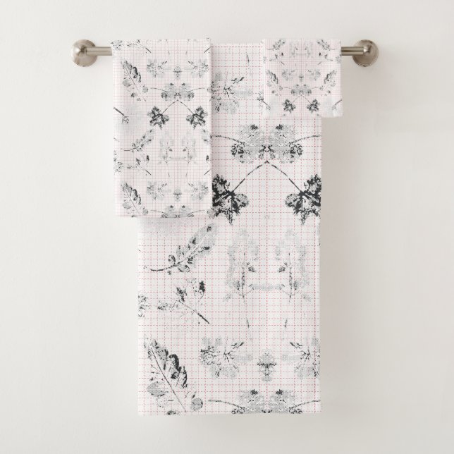 Custom Towel Set | Bath, Hand & Washcloth (Insitu)