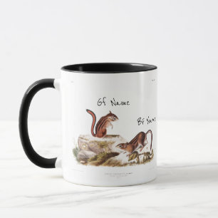 Custom Townsend's Ground Squirrel Couple name on  Mug