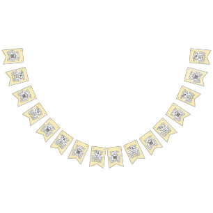 Custom Tractor Country Barn Rustic Wedding Bunting