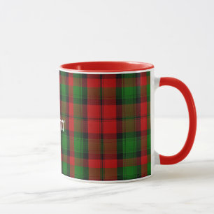 Custom Traditional Kerr Tartan Plaid Mug