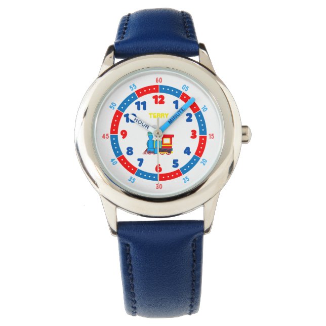 Custom Train Theme Learning Watch (Front)