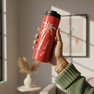 Custom Travel Couple Tumbler for Wedding Gift