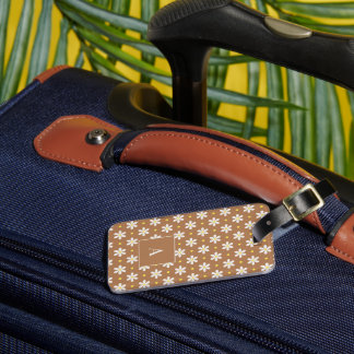 Custom Travel Gift for Women Personalized Daisy Luggage Tag