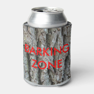 Custom Tree Bark Can Cooler - Very Cool