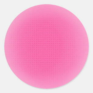 Custom Trendy Pink Colour Elegant Blank Template Classic Round Sticker