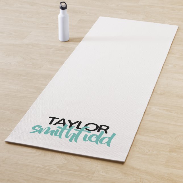custom trendy yoga mat (In Situ)