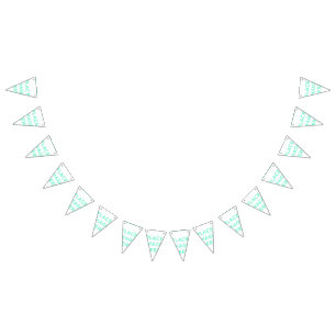 Custom Triangle Party Bunting Banner