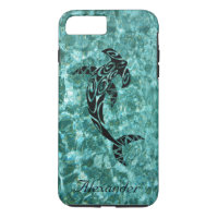 Custom Tribal Hammerhead Shark Illustration