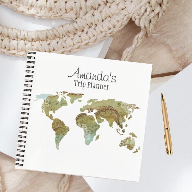 Custom Trip Planner Travel Notebook (Creator Uploaded)