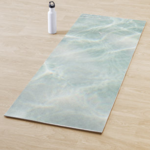 Custom Tropical  Beach Sea Waves  Yoga Mat