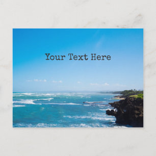 Custom Tropical Travelers Postcard
