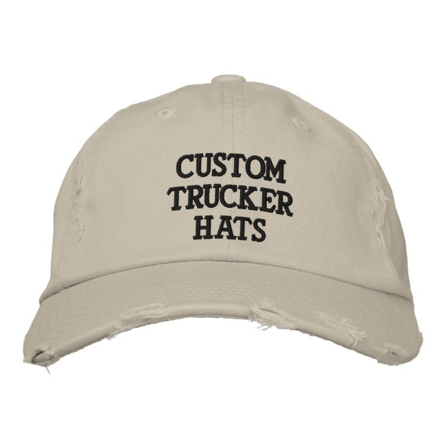 CUSTOM TRUCKER HATS (Front)