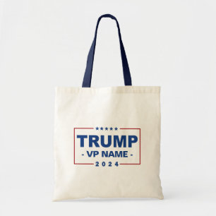 Custom Trump Vice President 2024 Tote Bag