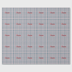 Custom turtle pattern Sherpa Blanket Wrapping Paper