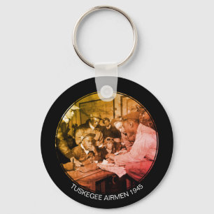 Custom TUSKEGEE AIRMEN 1945 Key Ring