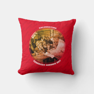 Custom TUSKEGEE AIRMEN DAY Cushion