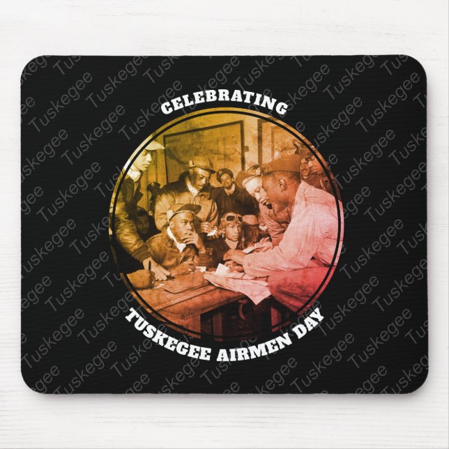 Custom TUSKEGEE AIRMEN Mouse Mat (Front)