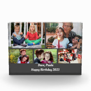 Custom Twin Happy Birthday 2023  Photo Block