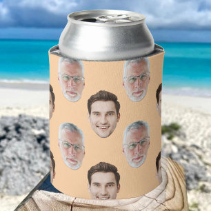 Custom Two Face 20th 30th 40th 50th Birthday Party Can Cooler