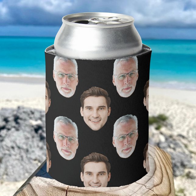 Custom Two Face 20th 30th 40th 50th Birthday Party Can Cooler (Creator Uploaded)