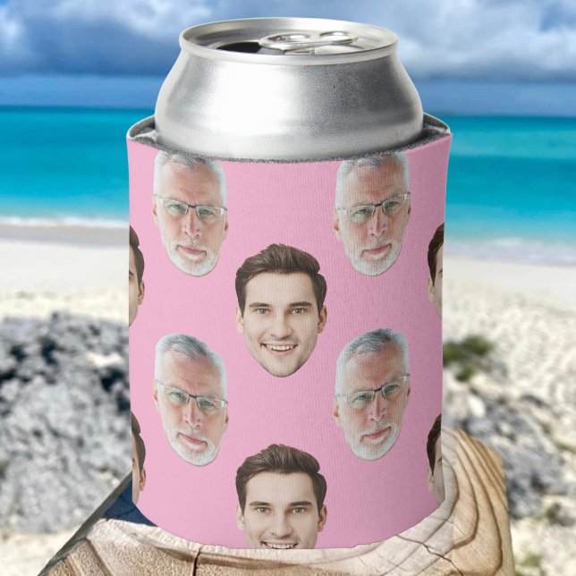 Custom Two Face 20th 30th 40th 50th Birthday Party Can Cooler (Creator Uploaded)