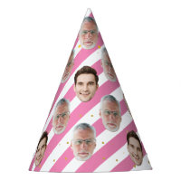 Custom Two Face Happy Birthday Decoration Supplies
