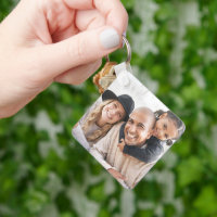 Custom Two Photo Double Sided Family Photo