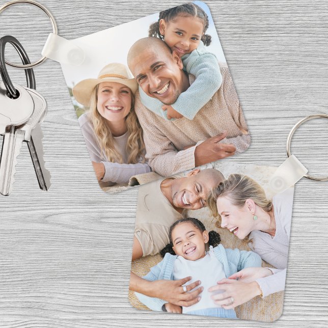 Custom Two Photo Double Sided Key Ring (Custom Two Photo Double Sided keychain)