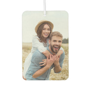 Custom Two-Sided Couples Photo Car Car Air Freshener