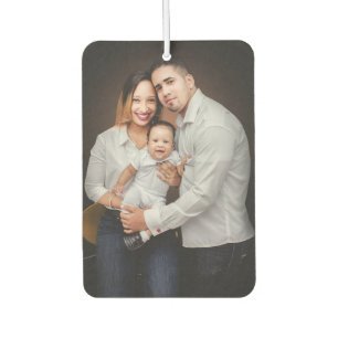 Custom Two-sided Family Photo Personalised Car Car Air Freshener