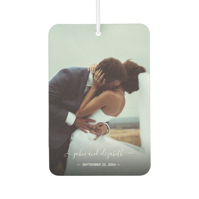 Custom Two-Sided Photo Car Air Freshener (Front)