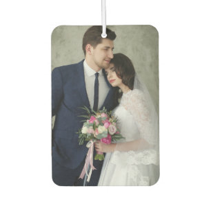 Custom Two-Sided Photo Car Air Freshener