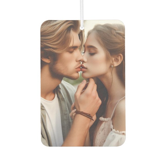 Custom Two-Sided Photo Car  Car Air Freshener (Front)