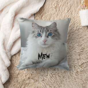 Custom Two-Sided Photo Personalised Throw Pillow