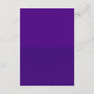 Custom Two-Tone Purple Enclosure Card