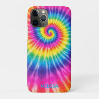 Custom Tye-Dye Retro Colourful Unisex Add Name