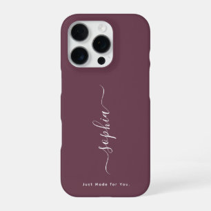 Custom Typography Name All iPhone Case