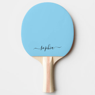 Custom Typography Name Full Print Ping Pong Paddle