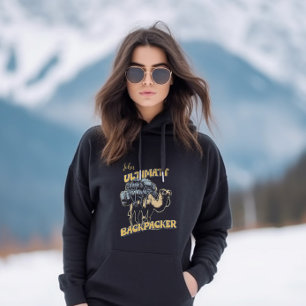 Custom Ultimate backpacker camping gift T-Shirt Hoodie