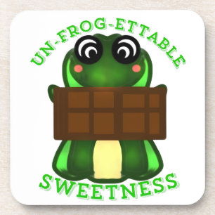 Custom Un-frog-ettable Sweetness Frog Gift T-Shirt Coaster