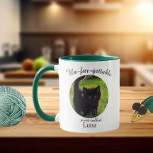 Custom Un-Fur-Gettable Photo Cat Mug