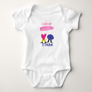 Custom Uncle  Baby Bodysuit