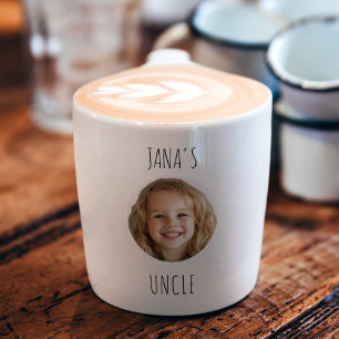 "Custom Uncle   Personalised Photo  Espresso Cup