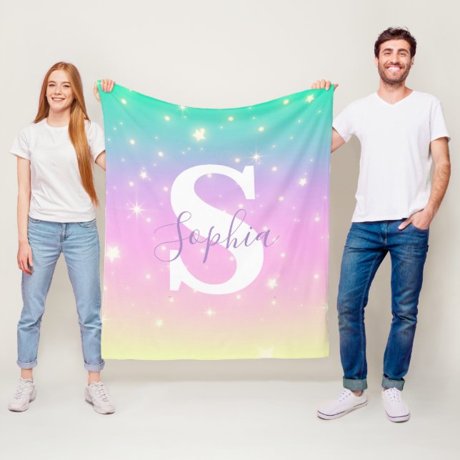Custom Unicorn Magical Blanket (In Situ)